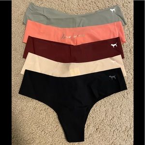 Victoria’s Secret Pink no-show thong panties